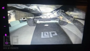 Jeep Cherokee XJ Under belly camera view