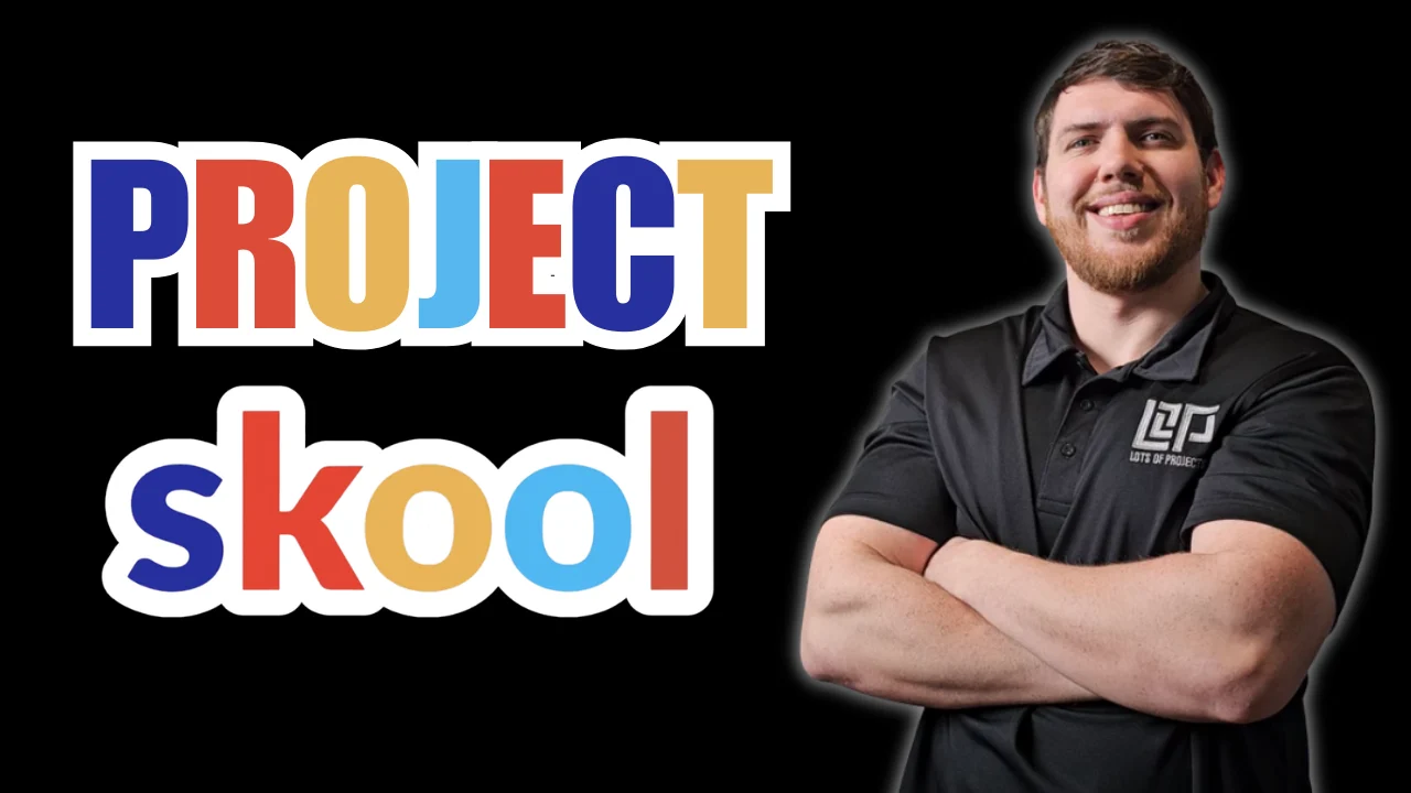 Lots of Projects - Project Skool - Cameron banner
