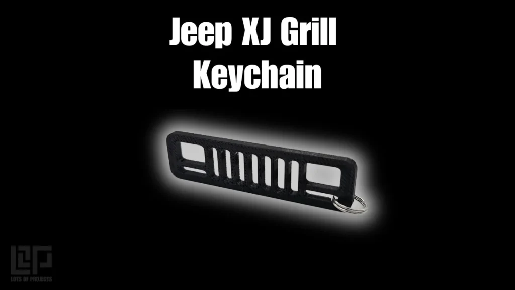 Jeep Cherokee XJ grill keychain