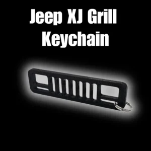 Jeep Cherokee XJ grill keychain