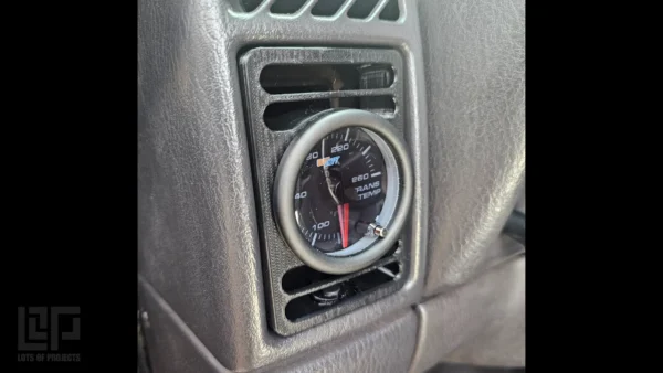 52mm 3D printed gauge pod holder for Jeep XJ and TJ