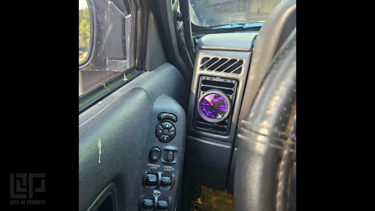 52mm 3D printed gauge pod holder for Jeep XJ and TJ
