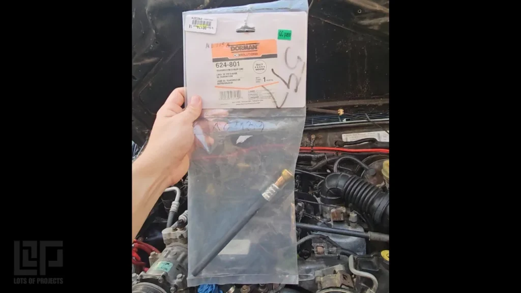 Jeep cherokee new lower transmission quick disconnect fitting