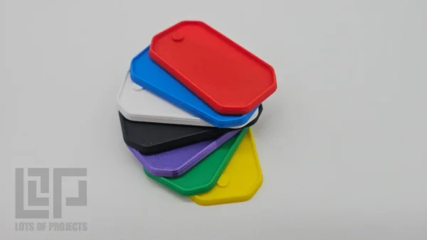 Colored Jeep Honor Badge Backings