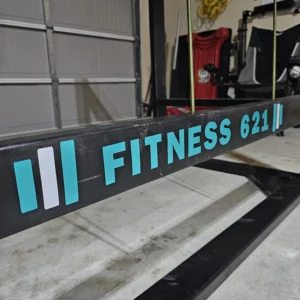 Fitness 621 Graphic vinyl cut with cricut